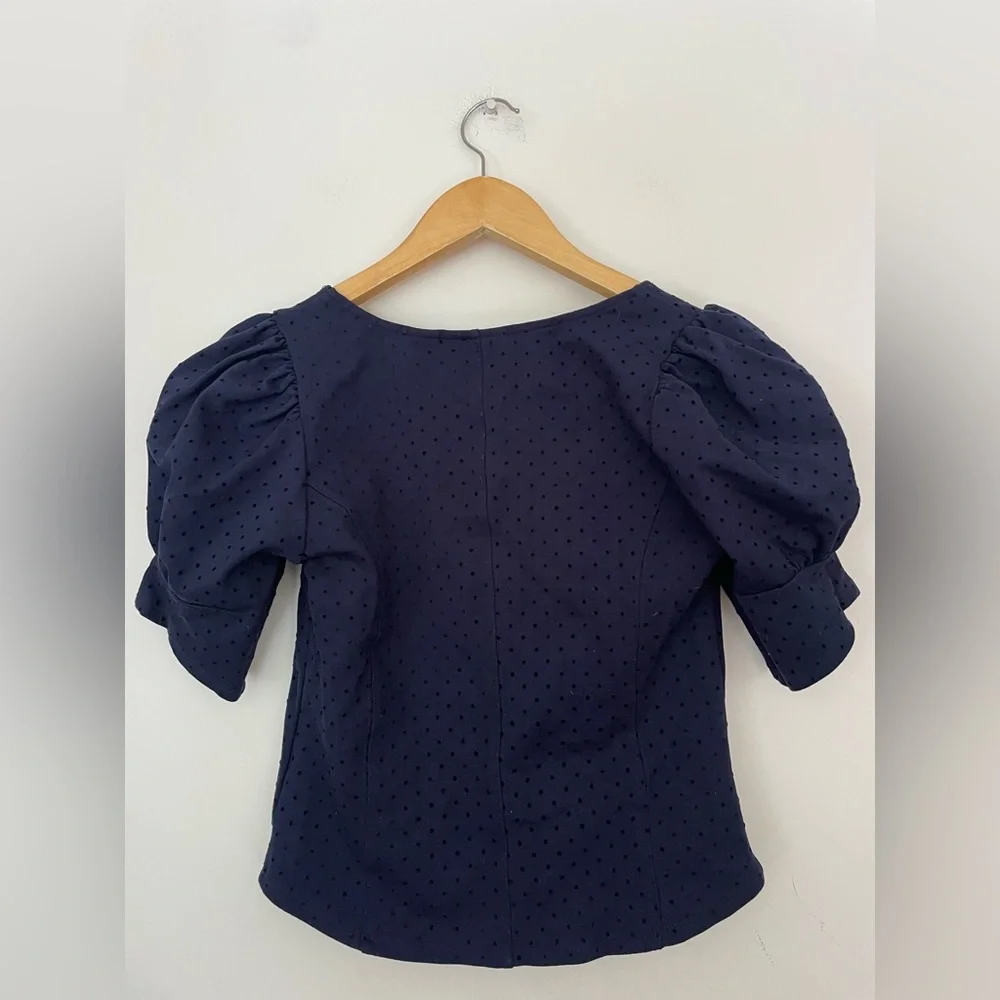 Maeve by Antropologie
Women's Sevigny Top Blue
Polka Dot Blouse Size X-Small - Picture 11 of 11